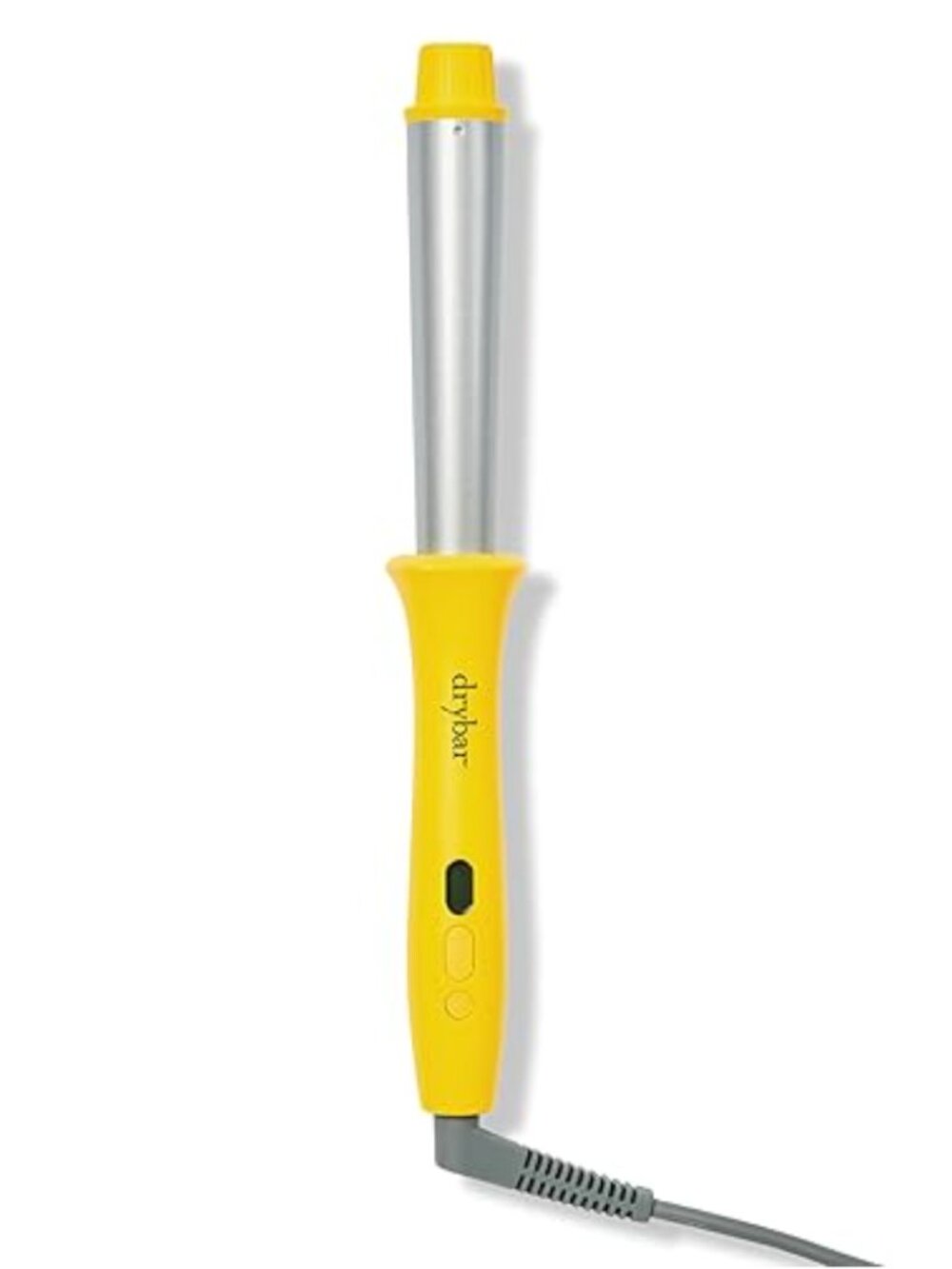 NEW Drybar The Wrap Party Curling & Styling Wand Yellow Hair Curler Iron Dry Bar
